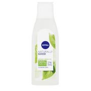 Toniki i hydrolaty do twarzy - Nivea BEIERSDORF NATURALLY GOOD Organic Green Tea Tonik odświeżający, 200ml - miniaturka - grafika 1