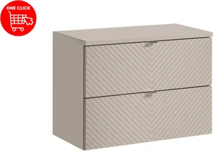 Zestaw meblowy 80cm z blatem - Meble łazienkowe - miniaturka - grafika 1
