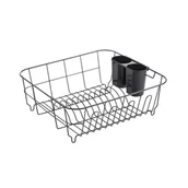 Suszarki do naczyń - Suszarka Do Naczyń Bari Czarna Loft - miniaturka - grafika 1