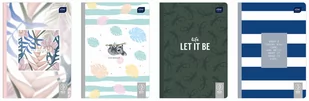 Interdruk Zeszyt 80k kratka ECO FSC MAT+LAKIER p10 cena za 1szt - Artykuły biurowe - miniaturka - grafika 1