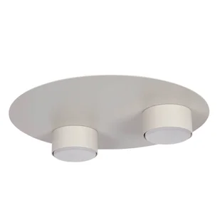 Natynkowa lampa Star 40912 talerz dysk sople do jadalni szara - Lampy sufitowe - miniaturka - grafika 1