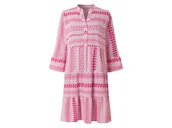 Bluzki damskie - esmara® Tunika damska z falbanami (Różowy, XS (32/34)) - miniaturka - grafika 1