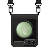 Etui i futerały do telefonów - Etui ARAREE Canvas Diary do SAMSUNG Galaxy Z Flip 5 AR10-01778A Czarny - miniaturka - grafika 1