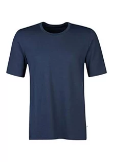 Koszulki męskie - HUBER Koszulka męska z krótkim rękawem podkoszulek, niebieski (Tessimaglia Blue 0381), L - grafika 1