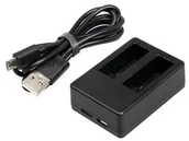 Ładowarki i akumulatory - Dvigubas USB kroviklis SPCC1B GoPro Max - miniaturka - grafika 1