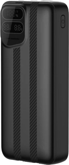 Powerbank wydajne i szybkie ładowanie 22.5 W z wbudowanymi kablami