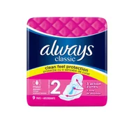 Podpaski - Always Classic podpaski Maxi 5 kropli 9szt 4015400259459 - miniaturka - grafika 1