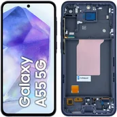 Części serwisowe do telefonów - Wyświetlacz do Samsung Galaxy A55 5G LCD SM-A556 Ekran Incell Ramka - miniaturka - grafika 1