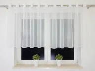 Firany - FIRANA GOTOWA WOAL NA PRZELOTKACH DO SALONU KUCHNI 400x110CM - miniaturka - grafika 1