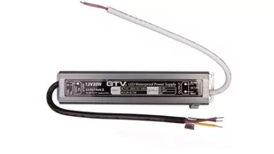 GTV Zasilacz LED wodoodporny 20W IP67 DC 12V LD-WZA20W-NW LD-WZA20W-NW - Akcesoria do oświetlenia - miniaturka - grafika 1