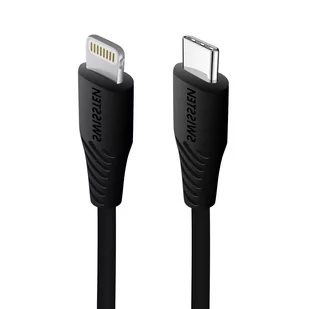 SWISSTEN Kabel USB Typ-C Lightning SWISSTEN 0.4 m Czarny - Kable USB - miniaturka - grafika 1