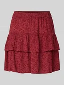 Sukienki - Spódnica mini rozkloszowana z czystej wiskozy model ‘30 BERYL’ - miniaturka - grafika 1