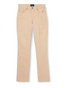 Hackett London Spodnie męskie, Beżowy (owsiany), 36W / 34L - Spodnie męskie - miniaturka - grafika 1