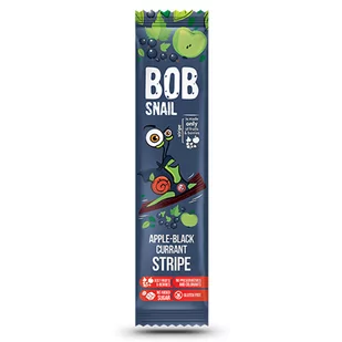 ECO-SNACK Bob Snail Jabłko-Czarna Porzeczka 14g - Eco-Snack - Zdrowa żywność - miniaturka - grafika 3