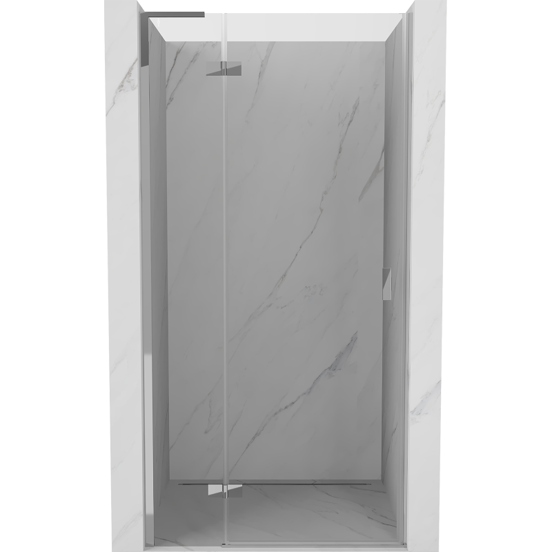 Mexen Mist-H L drzwi prysznicowe uchylne lewe 120 cm, transparent, chrom - 8A5L-120-000-01-00-L