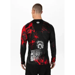 Pit Bull Loongsleeve Mesh Performance Pro Plus Blood Dog 2 - Kimona, stroje i obuwie - miniaturka - grafika 1