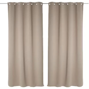 Zasłona Zaciemniająca Na Przelotkach 135 X 240 Cm, 2 Sztuki W Komplecie - Zasłony Zasłona Zaciemniająca Na Przelotkach 135 X 240 Cm, 2 Sztuki W Komplecie - Zasłony - miniaturka - grafika 1