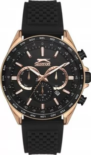 Zegarek Zegarek męski SLAZENGER SL.09.2179.2.02 czarny fashion na prezent - Zegarki męskie - miniaturka - grafika 1