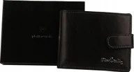 Portfele - Pierre Cardin Oryginalny Czarny Portfel Męski Skórzany Duży RFID Secure - miniaturka - grafika 1