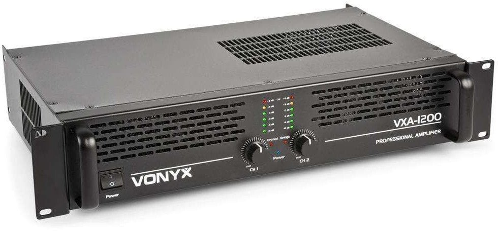 Vonyx Wzmacniacz PA 2x 600W VXA-1200 one size