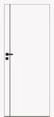 Drzwi wewnętrzne - Dre Drzwi Wewnętrzne Pełne Nova - Cell 60 Okleina Biała Mat - miniaturka - grafika 1