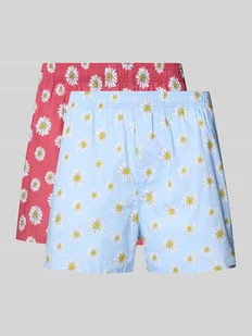 Bokserki z elastycznym pasem w zestawie 2 szt. - Majtki męskie - miniaturka - grafika 1