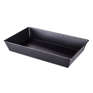 SNB blacha fakturowana non-stick 390x235x70 czerw-szara - Formy do ciast - miniaturka - grafika 1