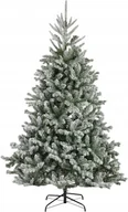 Choinki - Choinka Sztuczna Jodła zielona z efektem śniegu 210cm - miniaturka - grafika 1
