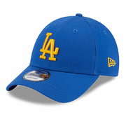 Czapki i chusty sportowe męskie - Czapka z daszkiem New Era LA Dodgers League Essential 60364453 - niebieska - miniaturka - grafika 1