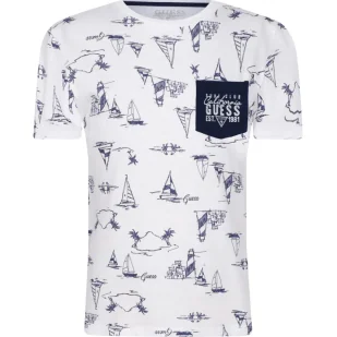 Guess T-shirt | Regular Fit - Koszulki dla chłopców - miniaturka - grafika 1