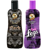 Balsamy i kremy do opalania - Australian Gold, Sinfully Black + Dark Legs Do Nóg - miniaturka - grafika 1