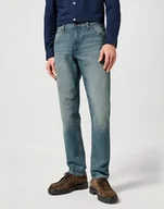 Spodnie męskie - Męskie spodnie jeansowe proste Wrangler GREENSBORO W40 L34 - miniaturka - grafika 1