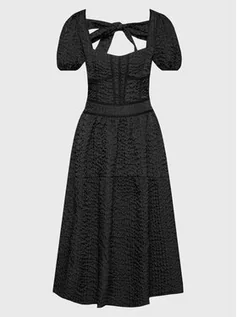 Sukienki - Glamorous Sukienka koktajlowa CK6657 Czarny Regular Fit - grafika 1