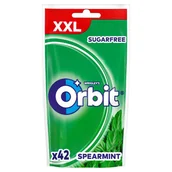 Gumy do żucia, lizaki, dropsy - Orbit SPEARMINT XXL - 42 DRAŻETKI - miniaturka - grafika 1
