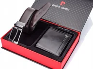 Paski - Elegancki zestaw Pierre Cardin Portfel Męski i Pasek Dwustronny - miniaturka - grafika 1