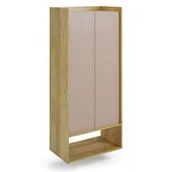 Szafy i szafki dla dzieci - Szafa modułowa hikora + róż antyczny F6-P47 - miniaturka - grafika 1