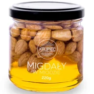 Miód - Migdały w miodzie Krupiec 220g - miniaturka - grafika 1