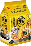 Zupy w płynie - Nissin Zupa Raoh Tonkotsu Shoyu Ramen o smaku wieprzowiny i sosu sojowego 3 x 100g - Nissin - miniaturka - grafika 1