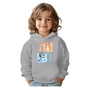 Bluzy dla dziewczynek - BLUZA DZIECIĘCA BLUEY BLUE 128-134 CHŁOPIĘCA DZIEWCZĘCA PREZENT - miniaturka - grafika 1