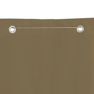 Lumarko Parawan balkonowy, kolor taupe, 160x240 cm, tkanina Oxford - Markizy - miniaturka - grafika 4