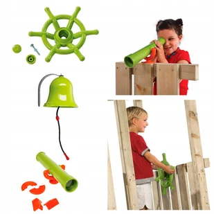 Zestaw Akcesoriów 4W1 Na Plac Zabaw Ster Dzwonek - Place zabaw - miniaturka - grafika 1