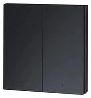 Systemy inteligentnych domów - Aqara Wireless Remote Switch H1 Szary Przełącznik scienny bezprzewodowy 2 przyciski, WRS-R02 - miniaturka - grafika 1