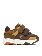 Buty dla chłopców - Beverly Hills Polo Club Sneakersy EO-FD3068-010 Khaki - miniaturka - grafika 1
