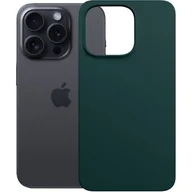 Etui i futerały do telefonów - Etui 3MK Silicone Guardx MagCase do Apple iPhone 16 Pro Max Ciemno-zielony - miniaturka - grafika 1