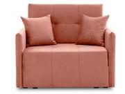 Sofy i kanapy - Fotel rozkładany, amerykanka, Drim, 97x99x82 cm, różowy - miniaturka - grafika 1