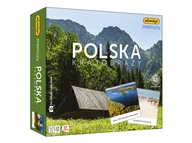 Gry planszowe - Adamigo memory gra planszowa Polska Krajobrazy - miniaturka - grafika 1