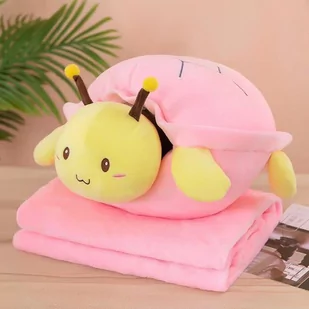 Koc z Poduszką-Maskotką 50 - Koce i narzuty dla dzieci - miniaturka - grafika 2