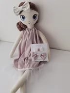 Lalki dla dziewczynek - Lalka szmaciana personalizowana XXL 90 cm + zestaw opasek - miniaturka - grafika 1