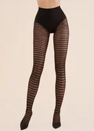 Rajstopy - Gabriella Revel 1189 czarne rajstopy damskie - miniaturka - grafika 1