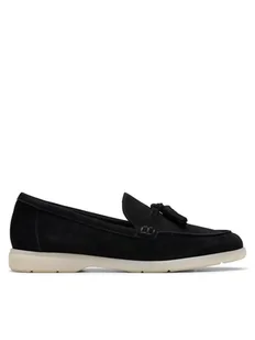 Clarks Mokasyny Narini Edge 26181450 Czarny - Mokasyny damskie - miniaturka - grafika 1